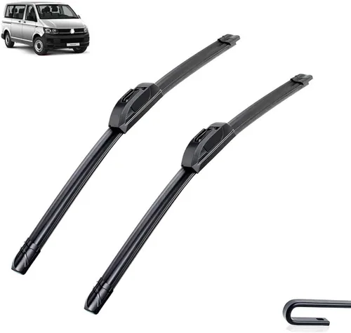 Vista 10 de Escobillas de limpiaparabrisas compatibles con VW T5 Transporter Caravelle Multivan California Kombi Shuttle - Escobillas para parabrisas delantero