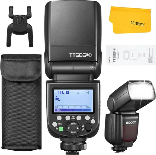Vista 12 de Godox TT685II TT685II-S Flash para Sony, 2.4G TTL Flash externo Speedlite HSS 1/8000s GN60, bloqueo de liberación rápida, conversión instantánea TCM