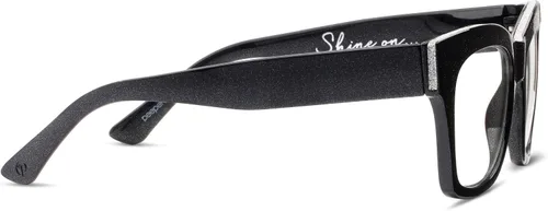 Vista 4 de Peepers womens Shine on Square Blue Light Blocking Reading Glasses