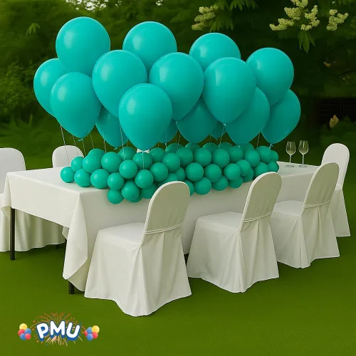 Vista 4 de PMU Globos PartyTex de látex pastel de 11 pulgadas, paquete de 72