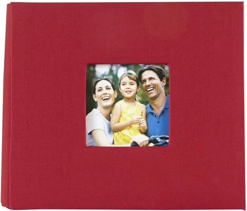 Vista 5 de Recollections Álbum de recortes de tela, 8" x 8", paquete de 6