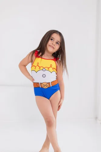 Vista 2 de Disney Pixar Toy Story Jessie Buzz Lightyear - Traje de baño de una pieza para cosplay