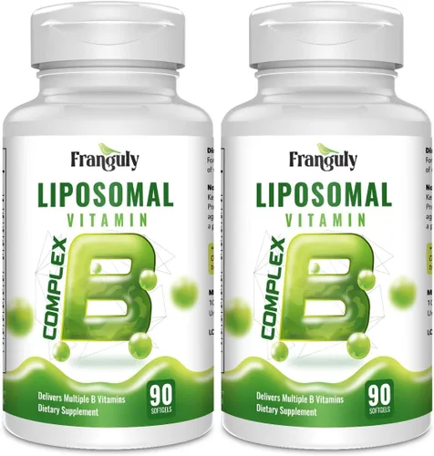 Vista 11 de Methylated B Complex,Liposomal Methyfolate 5-MTHF,Methylated B12 Complex,Ultra High Absorption with Choline Inositol-Supports Methylation,Energy and