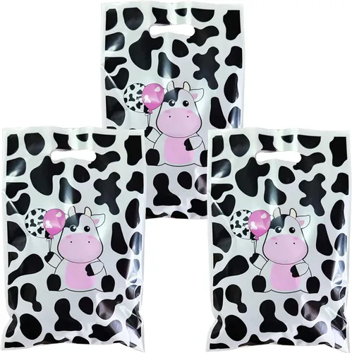 Vista 9 de Rainmae 50 bolsas de regalo de Candyland, regalos de fiesta de piruletas y caramelos, bolsas de golosinas y regalos familiares para dulces temáticos