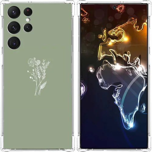 Vista 50 de Funda de collage estético para Samsung Galaxy S21, patrón de citas positivas, funda de TPU suave de moda compatible con Galaxy S21