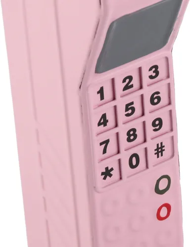 Vista 6 de Focket Adorno de teléfono celular de ladrillo, teléfono celular retro de los años 80, modelo retro de teléfono celular, modelo de teléfono celular