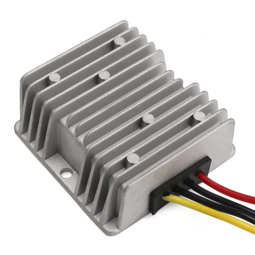Vista 5 de DROK - Reductor de voltaje de 36 V, 48 V a 12 V, 120 W, 10 A, CC a CC, impermeable, convertidor reductor de auto, 24-60 V, 24 V, 36 V, 36 V, 48 V a
