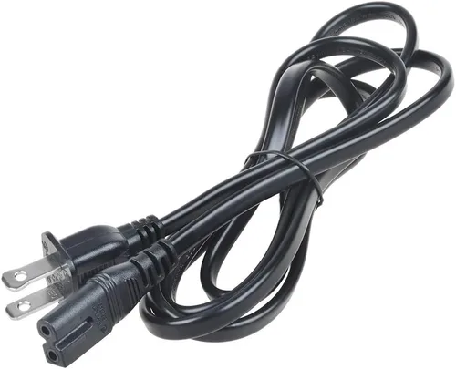 Vista 2 de Cable de alimentación de corriente alterna de 5 pies compatible con Venturer Modelo K9090 portátil CDG/CD Karaoke Sing A Sing A Song Machine System