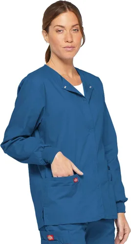 Vista 7 de Dickies - Chaqueta médica de calentamiento frontal para mujer