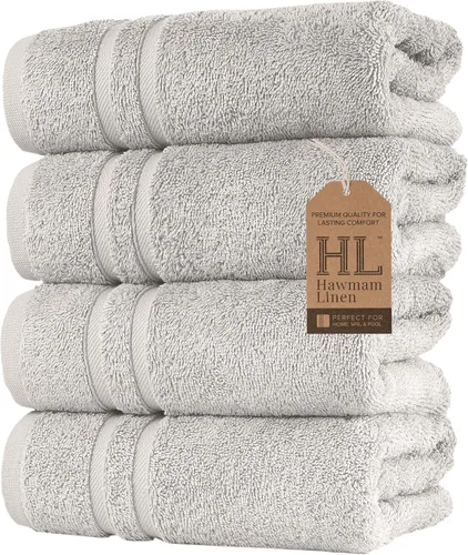 Vista 63 de Juego de 6 toallas de baño negras para baño, algodón turco original, suave, absorbente y de primera calidad, 2 toallas de baño, 2 manos y 2 toallas