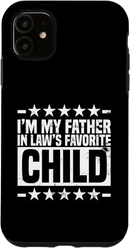 Vista 8 de My Father in Laws Favorite Child, Funny Parent Joke Humor Case for iPhone 16