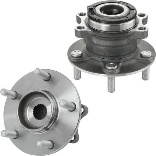Vista 28 de Detroit Axle - Kit de 2 cubos de rodamiento de rueda delantera para Corolla 2003-2019, Matrix 2003-2013, Celica 2000-2005, Vibe 2003-2008, 1