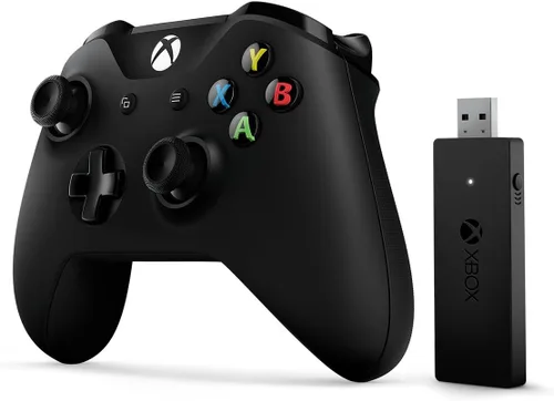 Vista 2 de Microsoft CWT-00001 Controlador Xbox adaptador inalámbrico para Windows