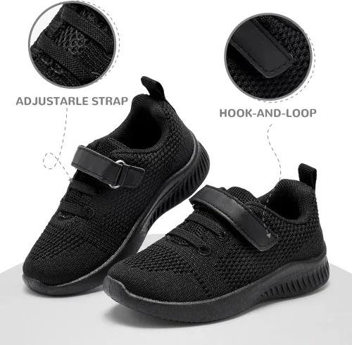 Vista 6 de nerteo Zapatos deportivos para correr y caminar para niños pequeños