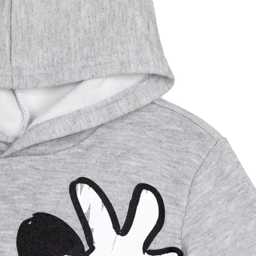 Vista 16 de Disney Mickey Mouse - Sudadera con capucha de forro polar para bebés y niños grandes (12 meses - 18-20)