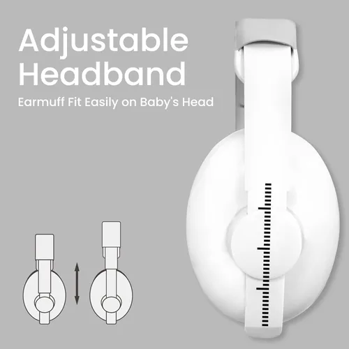 Vista 6 de Auriculares con cancelación de ruido para bebés con protección