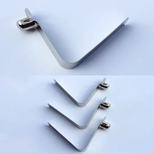 Vista 4 de Paquete de 10 clips de resorte de remo para kayak, longitud de repuesto, botón ajustable, pasador de bloqueo a presión para paletas de SUP, poste