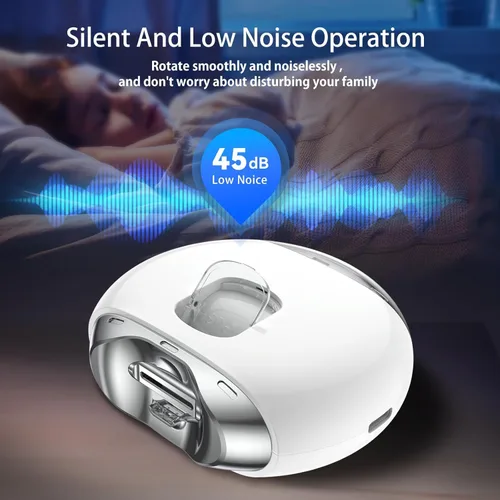 Vista 8 de Electric Automatic Nail Clipper with LED Light & 3 Speeds,Fingernail Cutter and Polisher and Exfoliating 3 in 1 Design,Nail Scraps Storage