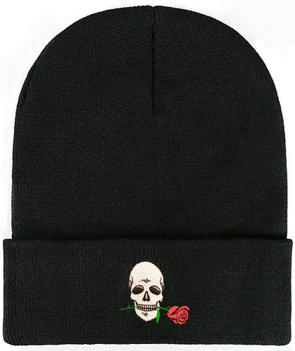 Vista 2 de Gorro suave y holgado, gorro de punto cálido para invierno para hombres y mujeres