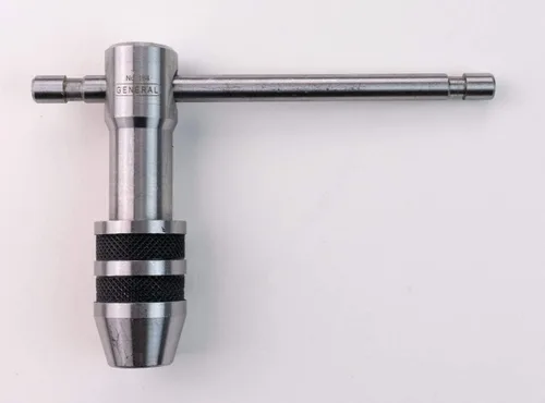 Vista 3 de General Tools Llaves de Macho Estándar Profesionales #167 - Herramientas de Roscado con Tabla de Referencia para Machos de 0 a 1/2 Pulgada - Juego