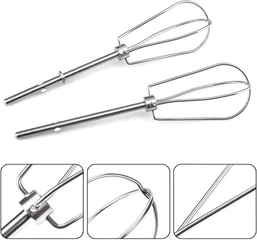 Vista 2 de small whisk Hand Pressure Semi-automatic Egg Beater Stainless Steel Kitchen Accessories Mixer Turbo Beaters manual blender