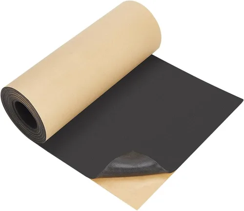 Vista 19 de BENECREAT Rollo de espuma EVA autoadhesivo de 0.039 in de grosor, 78.7 x 11.8 pulgadas, hoja acolchada de espuma negra para proteger muebles
