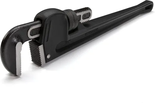 Vista 9 de Steelman 60883 Llave de tubo de mango recto de hierro fundido resistente de 10 pulgadas