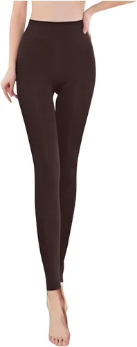 Vista 3 de LCMTWX Leggings para mujer, botas largas, informales, delgadas, para Navidad, pantalones para mujer
