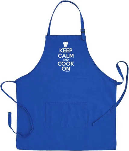 Vista 10 de ThisWear Keep Calm And Bake Cook or Grill On Two Pocket Adjustable Bib Delantal
