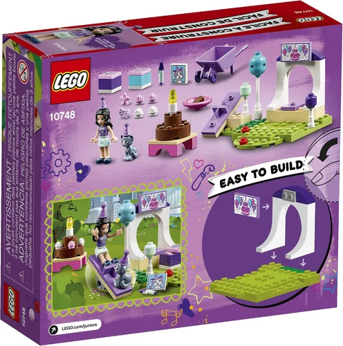 Vista 5 de LEGO Juniors/4+ Emma's Pet Party 10748 Kit de construcción (67 piezas)