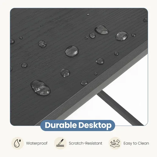 Vista 8 de DUMOS 39" L Shaped Computer Desk, Gaming Corner Desks with Storage Shelves Home Office PC Table, Writing Working Study Desk with Reversible