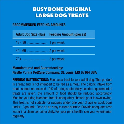 Vista 7 de Purina Busy Bone Dog Chew - Bocadillos para perros