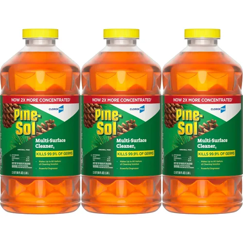 Vista 14 de CloroxPro Pine-Sol Limpiador multisuperficie, pino original, 80 onzas líquidas