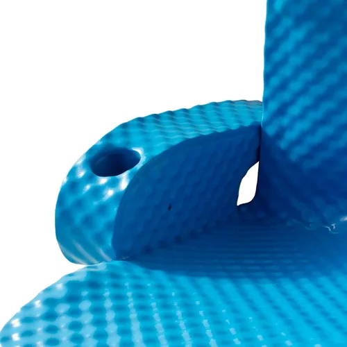 Vista 7 de TRC Recreation - Silla plegable Baja súper suave, flotador de espuma para piscina Tumbona flotante portátil con 2 portavasos para piscinas o uso
