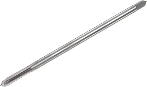 Vista 25 de uxcell Grifo de rosca métrica M2 x 0.4 H2 3.150 in extra largo recto flauta tornillo roscado roscado herramienta de reparación