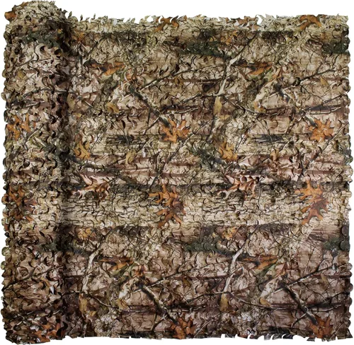 Vista 7 de GRVCN - Red de camuflaje en rollo a granel, malla de sombrilla para caza, tiro a ciegas, temática militar, decoraciones de fiesta Desert Camo