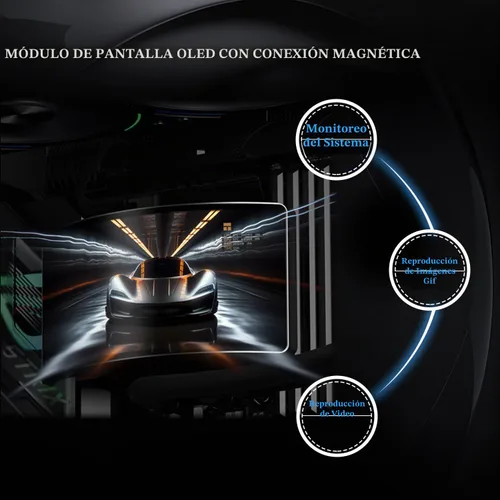 Vista 3 de Thermalright Rainbow Vision 360 Turbo ARGB Negro CPU Enfriador líquido