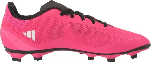 Vista 6 de adidas Tenis de fútbol unisex para adultos X Speedportal.4, Clear Aqua-power Blue-Solar Yellow