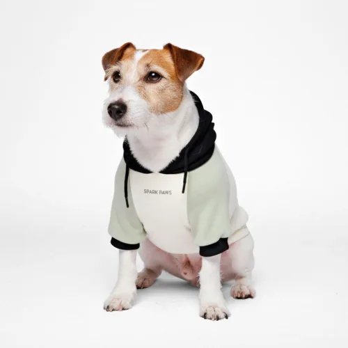 Vista 83 de Spark Paws Sudadera con capucha para perro, suéter de primera calidad para perros pequeños, medianos y grandes Trajes cálidos para bulldogs
