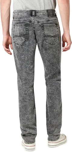 Vista 3 de Buffalo David Bitton pantalones vaqueros elásticos delgados para hombre