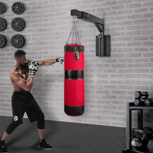 Vista 2 de BeneLabel Colgador de Pared para Saco Pesado, Soporte Resistente para Saco de Boxeo, Soporte para Saco de Boxeo para Gimnasio en Casa