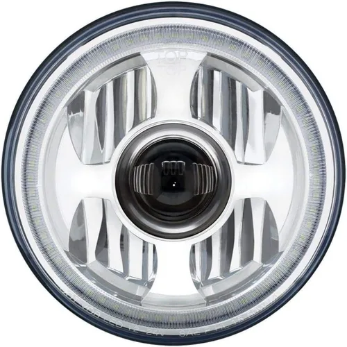 Vista 3 de United Pacific 7" faro de la proyección del poder más elevado LED con el anillo dual del halo de la función LED