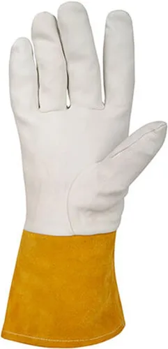 Vista 3 de Tillman Guantes de soldadura TIG de piel de cabrito de grano superior 24C - 2XL