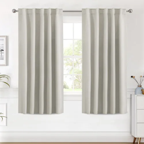 Vista 194 de H.VERSAILTEX Cortinas Opacas con Aislamiento Térmico, Paneles de Tratamiento de Ventanas que Oscurecen la Habitación, Cortinas Opacas para Sala