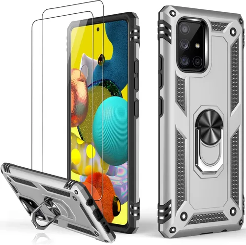 Vista 42 de LUMARKE Funda para Galaxy A51 4G con Protector de Pantalla, Pasa Prueba de Caída de 16 pies de Grado Militar, Cubierta Protectora para Teléfono