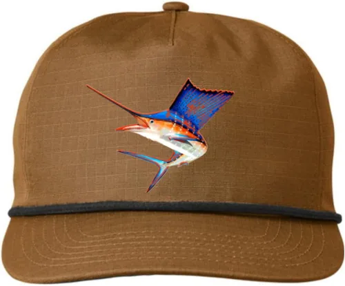 Vista 33 de ThatsRad Pesca Pesca Nylon El Snapback Sombrero Gorra Fly Deep Sea Offshore