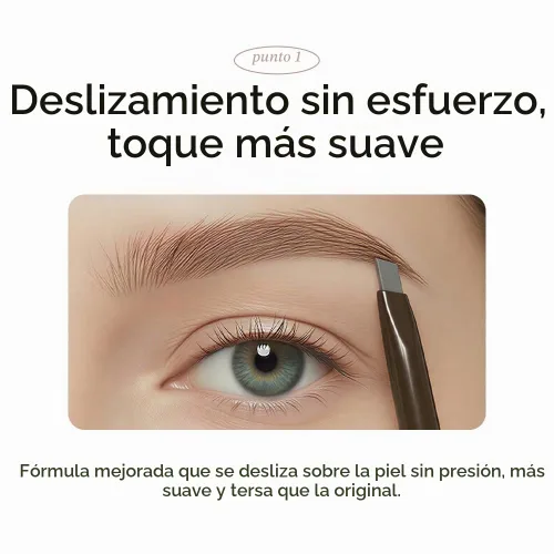 Vista 5 de ETUDE Drawing Eye Brow Pro (marrón oscuro) Lápiz de cejas para mujer, microblading, de larga duración, aspecto natural diario con textura suave