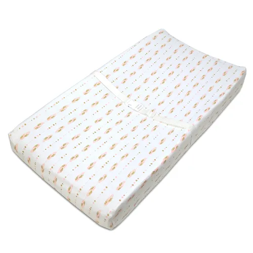 Vista 11 de American Baby Company - Sábana bajera de algodón 100% natural para colchón de cuna o cambiador