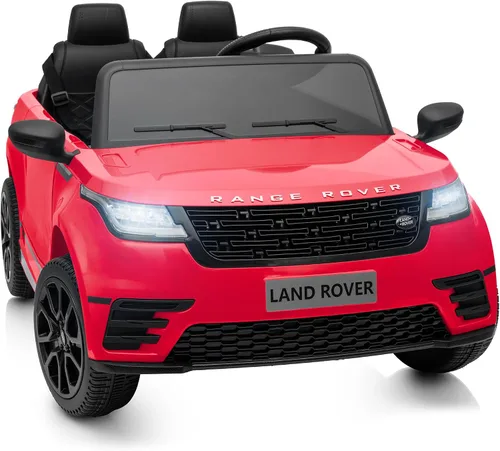 Vista 10 de Vehículo de policía con licencia Land Rover de 2 plazas, juguete de paseo de 24 V para niños Negro