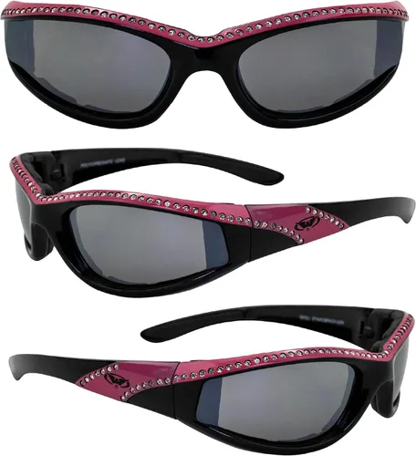 Vista 8 de Global Vision Eyewear Marilyn 11 - Gafas de montar para mujer con lentes de espejo flash